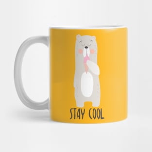 Stay Cool, Polar Bear Mug